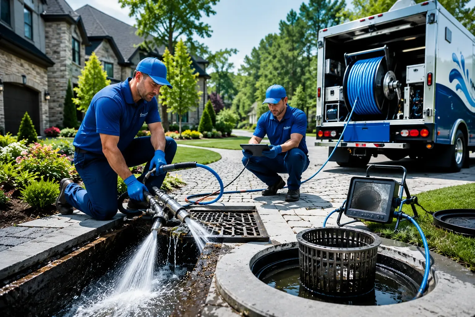 Local outdoor drain cleaning professionals in Triadelphia, WV